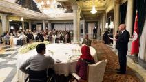 الرئيس التونسي قيس سعيد ينظم مأدبة إفطار في رمضان 2022 - فيسبوك - الرئاسة التونسية