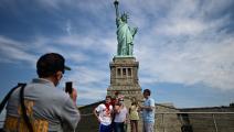 سياحة أميركا 1 JOHANNES EISELE/AFP
