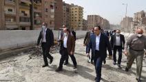 تلتصق الجسور الجديدة بالمساكن في العاصمة المصرية (رئاسة الوزراء/فيسبوك)