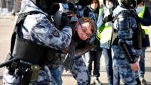 السياسة الداخلية الروسية في خطر بعد عملية أوكرانيا (Getty)