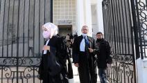 رفض للاعتداء على المحامين التونسيين (أنيس ميلي/ فرانس برس)