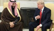 ترامب وولي العهد السعودي (مارك ويلسون/ Getty)