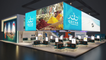 جناح قطر في سوق السفر بدبي ( جهاز قطر للسياحة)