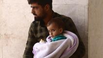 تتضاعف الإصابات بسوء التغذية في شمال سورية (محمد سعيد/ الأناضول)