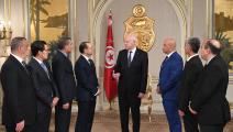 الرئيس التونسي وهيئة الانتخابات (فيسبوك)