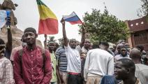 تظاهرة في باماكو داعمة للروس، مايو 2021 (ميكيلي كاتاني/فرانس برس)