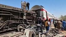 ضحايا حوادث القطارات في مصر  يتزايد بسبب عدم صيانة القطارات  والخطوط (getty)