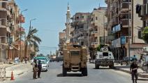سيصعب على الجيش التنقل بمركباته لمواجهة التنظيم (خالد دسوقي/فرانس برس)
