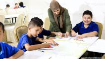 مخيم لدمح الأطفال في غزة (العربي الجديد)