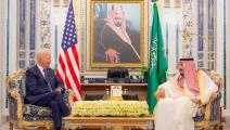 بايدن يلتقي الملك سلمان في قصر السلام بجدة السعودية (واس/تويتر)
