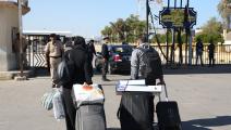 المعبر الحدودي بين ليبيا وتونس (محمود تركية/ فرانس برس)