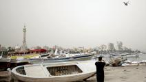 ميناء طرابلس في شمال لبنان (إبراهيم شلهوب/ فرانس برس)