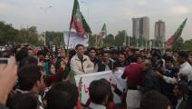 احتجاجات ضد غلاء الوقود في باكستان (Getty)