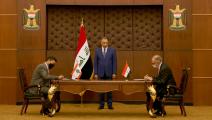 توقيع اتفاق تزويد كهرباء لبنان بالوقود العراقي 24 يوليو 2021 تويتر