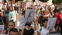 مسيرات الذكرى الثانية لانفجار مرفأ بيروت (حسين بيضون)