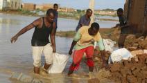فيضانات في السودان (سامي ألوباب/ الأناضول)