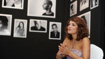 الممثلة اللبنانية ندى أبو فرحات (مايكل بكنر/Getty)