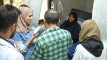 سورية مصابة بالكوليرا تتلقى العلاج في حلب (فرانس برس)
