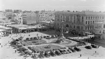 ساحة الشهداء في دمشق عام 1920 (Getty)