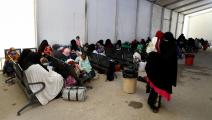 مهاجرون غير نظاميين في مصراتة في ليبيا (حازم تركية/ الأناضول)