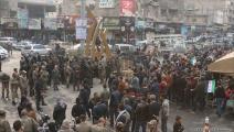 وقفة احتجاجية في مدينة الباب السورية للمطالبة بمحاسبة قتلة الناشط أبو غنوم - العربي الجديد