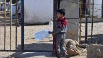 مياه وكوليرا في مخيمات اللاجئين السوريين في عكار شمالي لبنان (حسام شبارو/ الأناضول)