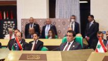 رئيس المجلس الرئاسي الليبي في القمة العربية 31 في الجزائر، نوفمبر 2022 (الأناضول) 