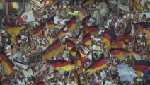 من احتفالات ألمانيا بكأس العالم 1990 (Getty)