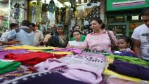 أسواق الملابس في مصر/ فرانس برس