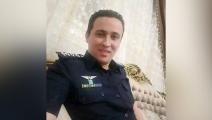 الضابط الطيار المصري الذي اعتدى على ممرضات في المنوفية (فيسبوك)
