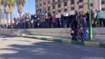 سورية: وقفة في السويداء للحث على التظاهر (Getty)
