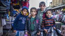 أطفال الأسر الأكثر فقراً وتلك النازحة أكثر عرضة لمخاطر الانتهاكات (إحسان محمد أحمد/ الأناضول) 