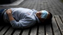 يفتقد عاملون كثيرون في الصين النوم المنتظم (نويل سيليس/ فرانس برس)