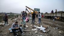 مصر تعاني من خطوط السكك الحديدية وحوادث القطارات (getty)