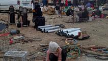 سوق في الرقة في سورية (دليل سليمان/ فرانس برس)