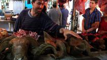 غلاء اللحوم يقلق الأسر السورية (getty)