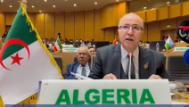 رئيس وزراء الجزائر أيمن بن عبد الرحمن متحدثاً باسم الرئيس تبون (واج)