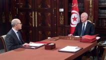 سعيّد يقرر رفع مستوى التمثيل الدبلوماسي التونسي في سورية (تويتر)