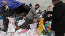 مساعدات من إقليم كردستان العراق إلى سورية (صافين حامد/ فرانس برس)