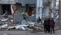 أضرار زلزال فبراير 2023 في كهرمان مرعش في تركيا (الأناضول)