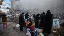 شرد الزلزال آلاف الأسر التركية (بوراك كارا/Getty)