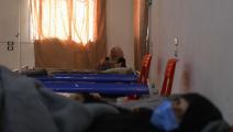 مركز لعلاج المصابين بالكوليرا في إدلب في سورية (عارف وتد/ فرانس برس)