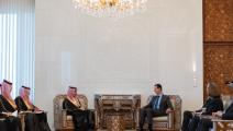 وزير الخارجية السعودي يلتقي بشار الأسد في دمشق (وزارة الخارجية السعودية)