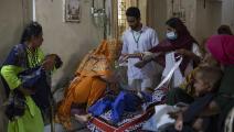 تكثر الإصابات بالملاريا في باكستان (ساينا بشير/ Getty)