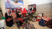 ورشة تدوير القماش في غزة (عبد الحكيم أبو رياش)