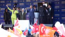 أردوغان يواجه تحديات الاقتصادية (getty)