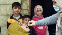 حملة تحصين بلقاح ضد الكوليرا في عكار في لبنان (حسام شبارو/ الأناضول)