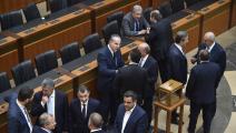 خلال جلسة انتخاب رئيس للبنان بالبرلمان، الأربعاء الماضي (حسام شبارو/الأناضول)