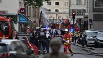 انفجار وحريق في الدائرة الخامسة من باريس في 21 يونيو 2023 (فراس عبد الله/ الأناضول)