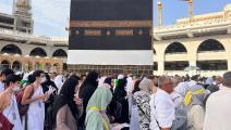 حجاج مسلمون في مكة المكرمة في عام 2023 (سجاد حسين/ فرانس برس)